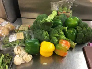 Fresh vegetables